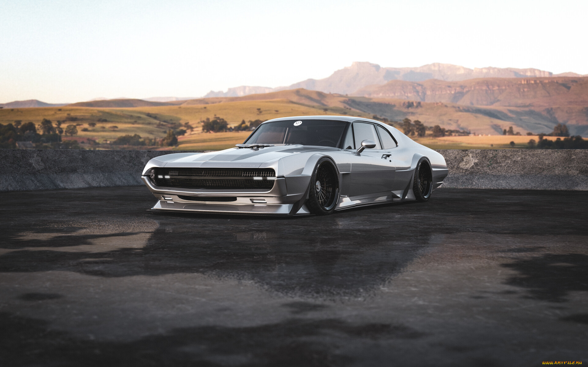 ford falcon, , 3, ford, falcon, resomod, widebody, tuning, car, , 